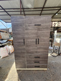 Closet Oslo 4 Puertas 3 Cajones