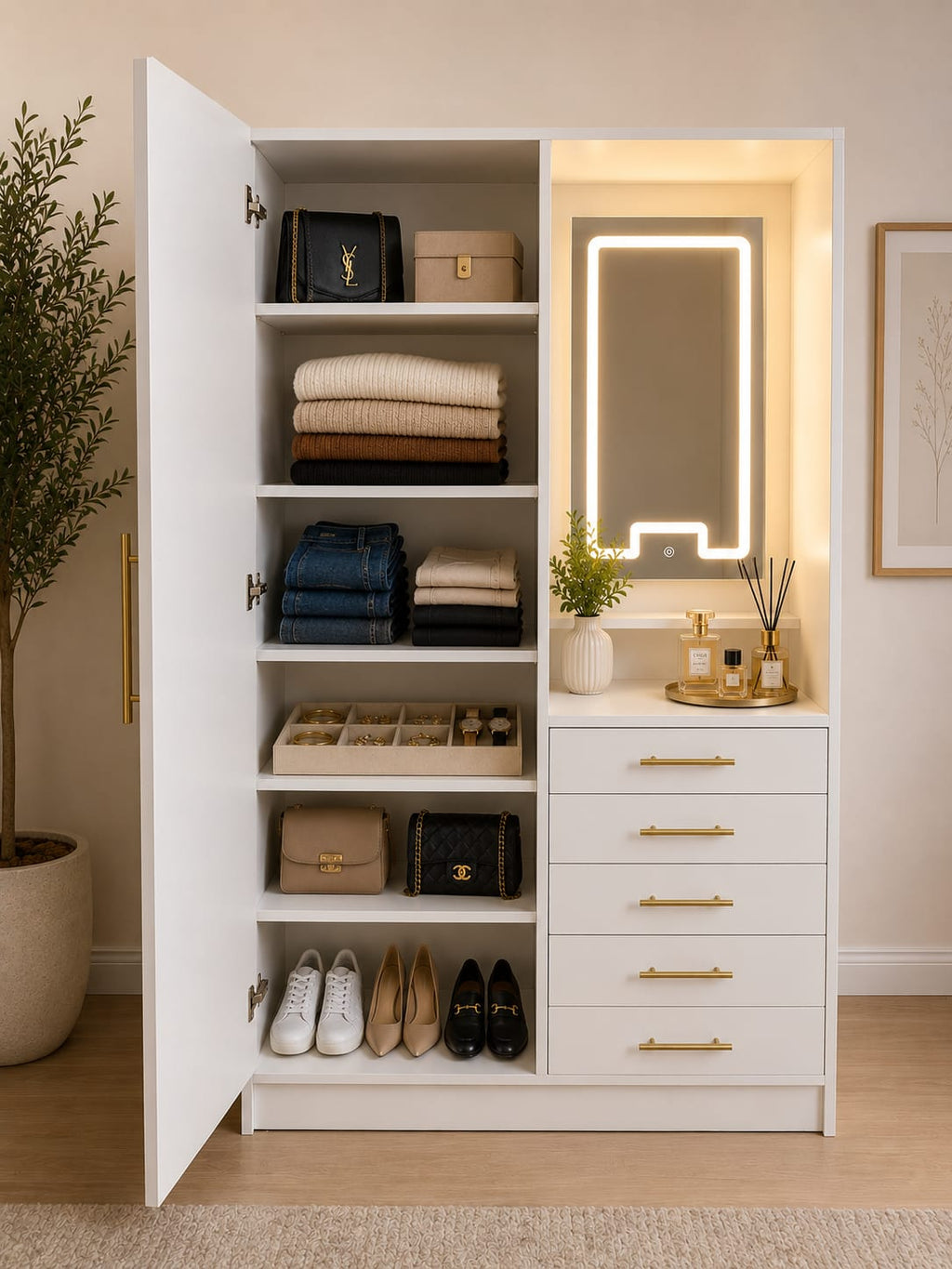 Closet Sthefanny Iluminado