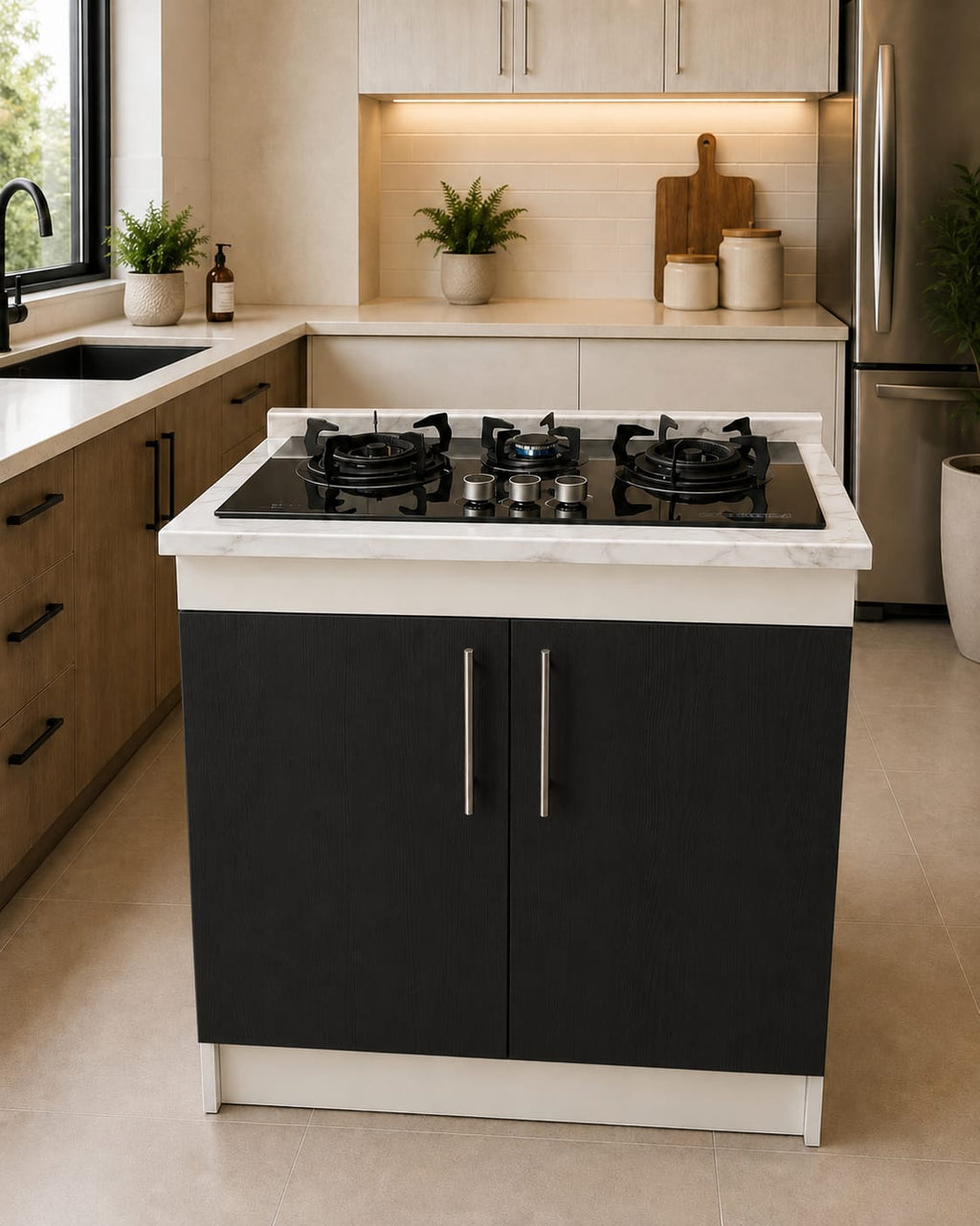 Cocina Moderna Para Espacios Reducidos