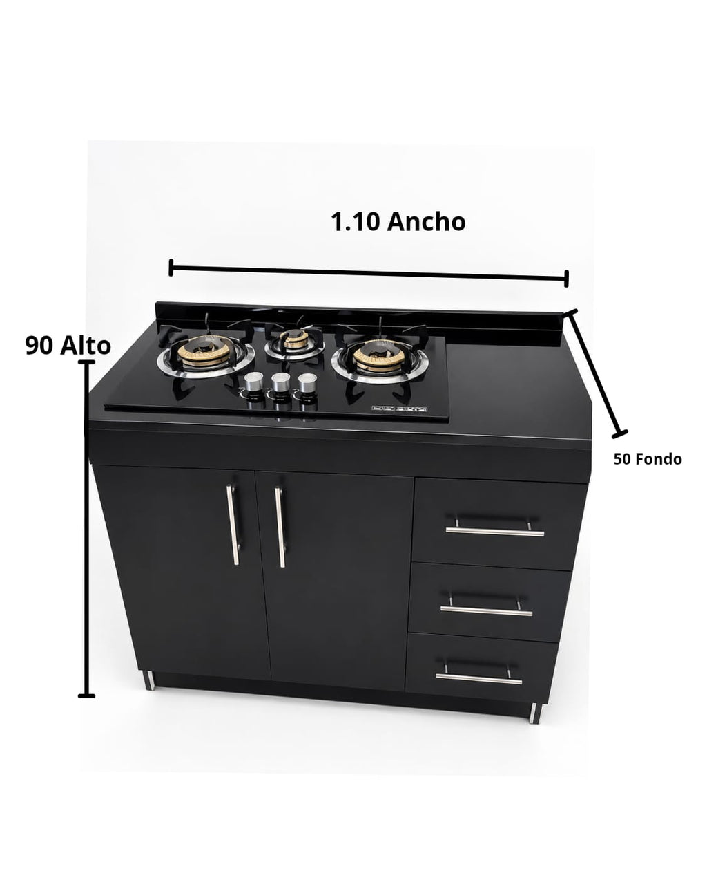 Mueble de Cocina con Encimera Integrada