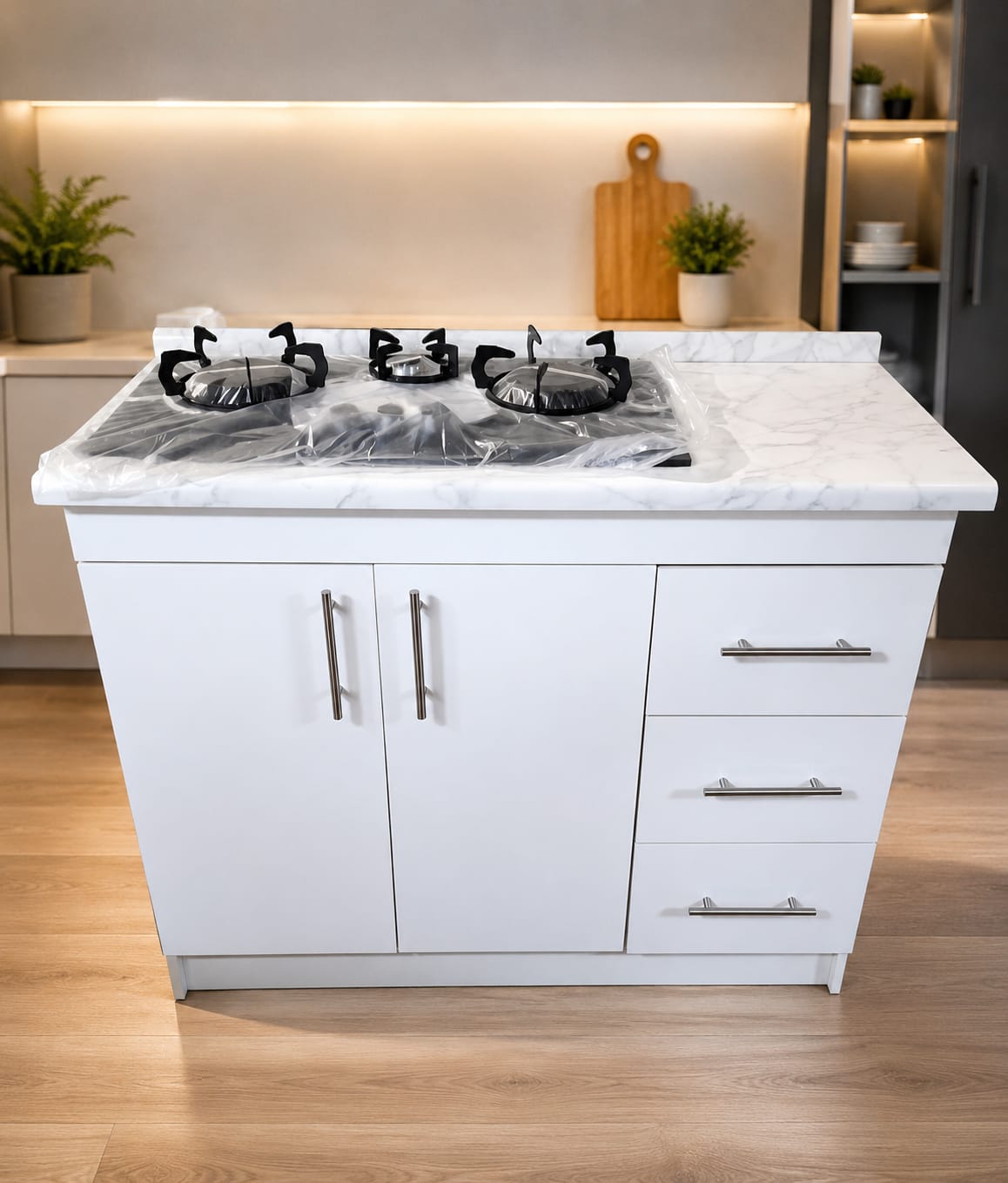 Mueble de Cocina con Encimera Integrada