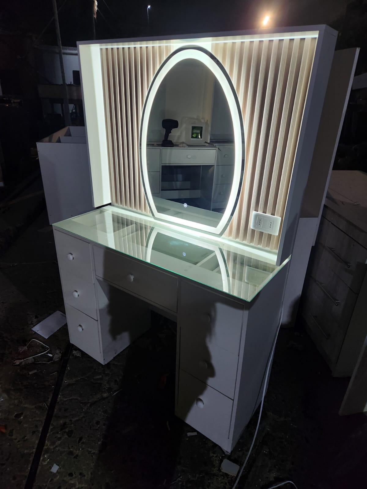 Tocador Touch Avellana