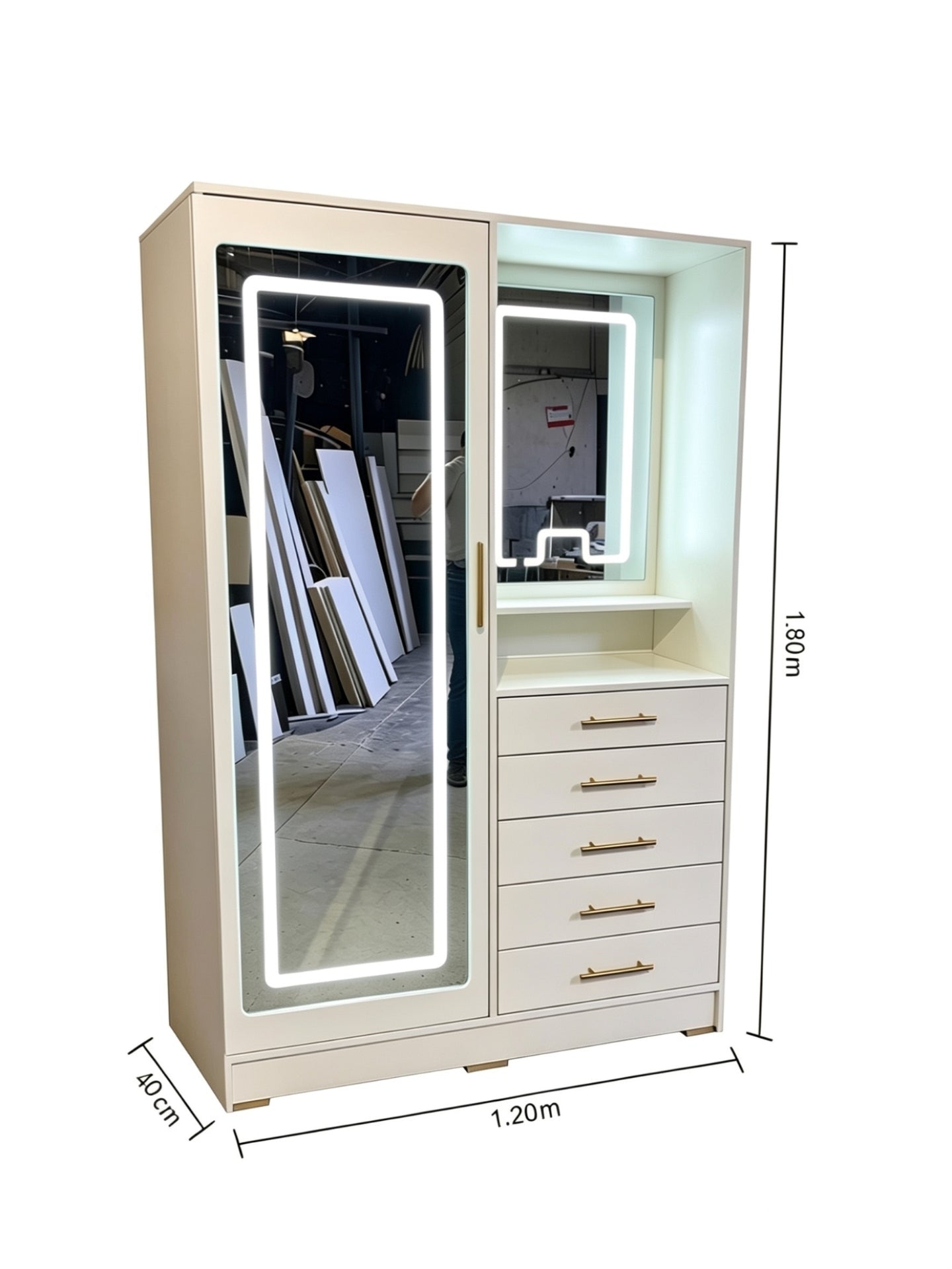 Closet Sthefanny Iluminado