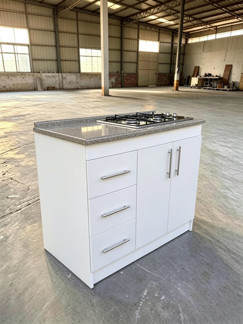 Cocina Compacta Con Encimera De 4 Platos